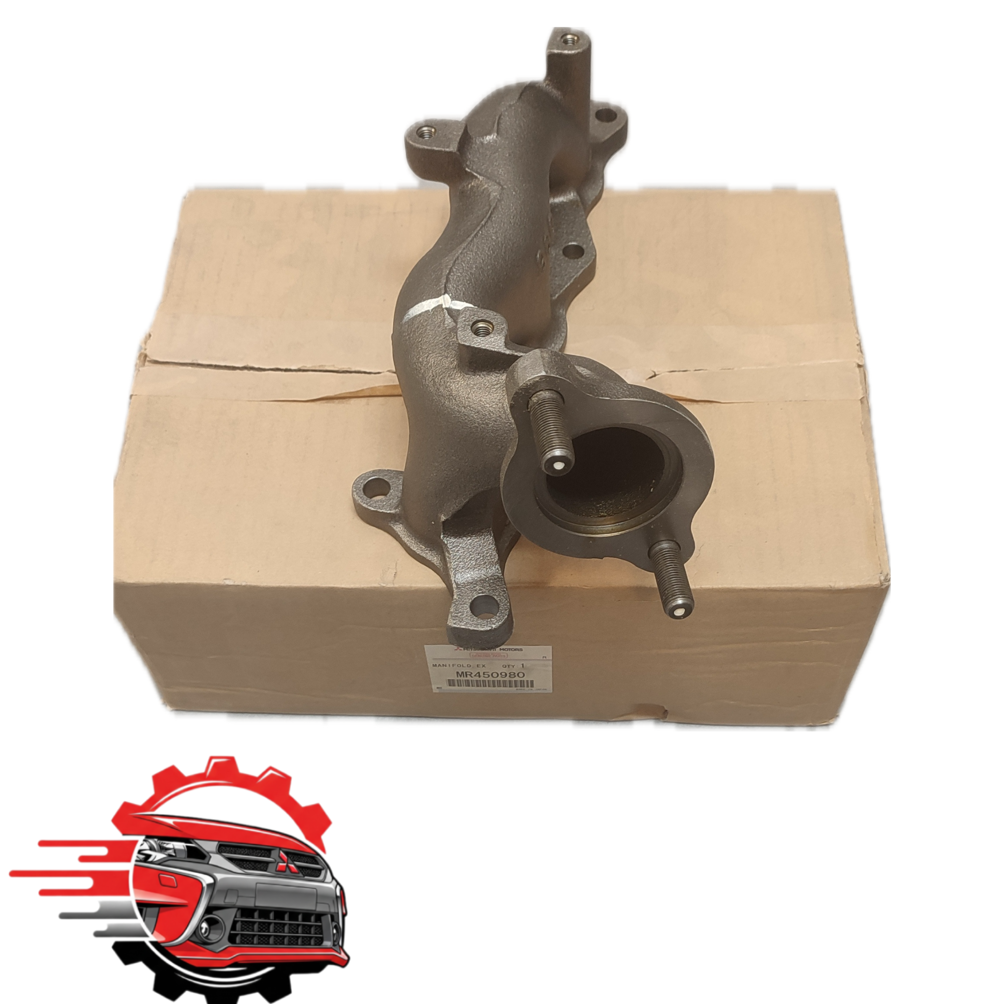 چدنی اگزوز  پاجرو 3500cc بهمن سمت راست اصلی پاجرو نسل 3 A3